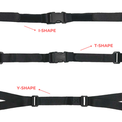 Different chin straps